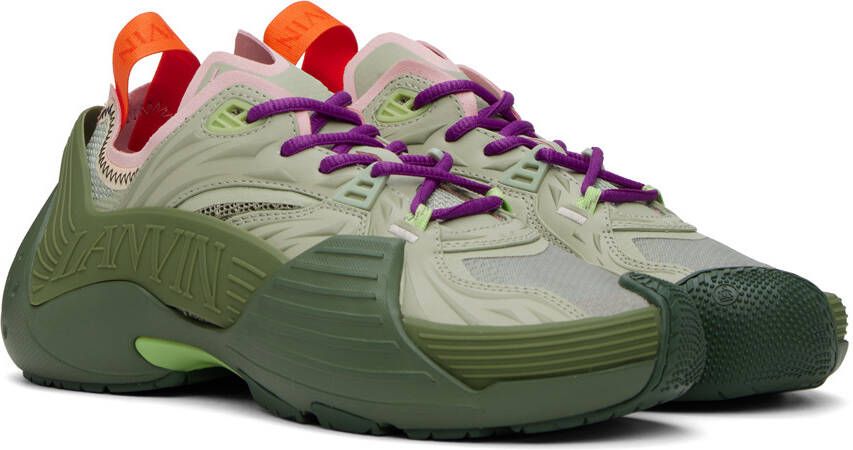 Lanvin Green Flash-X Sneakers