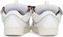 Lanvin Off-White & Grey Curb Sneakers - Thumbnail 4