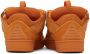 Lanvin Orange Curb Sneakers - Thumbnail 2