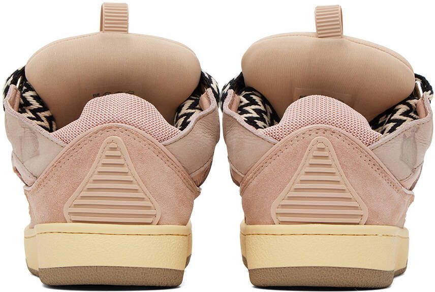 Lanvin Pink Curb Sneakers