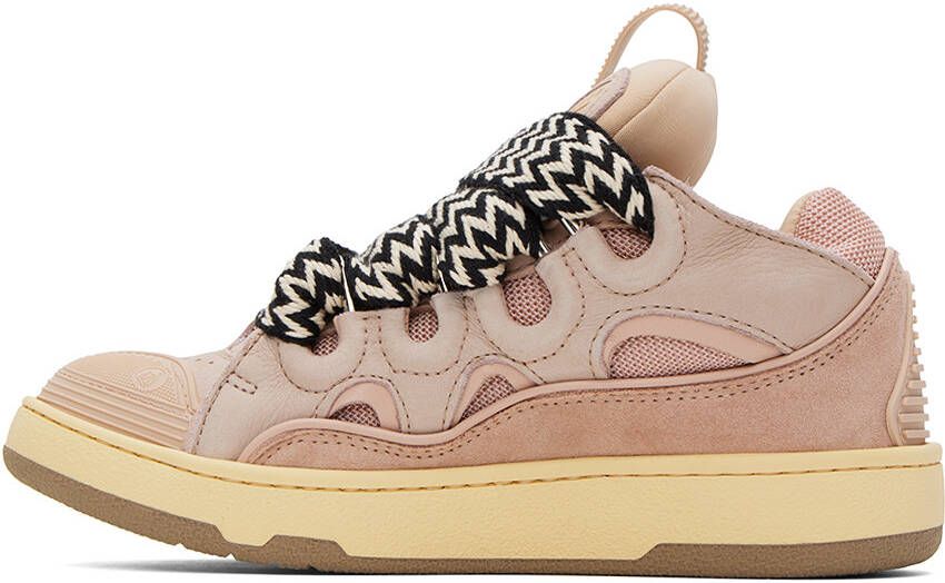 Lanvin Pink Curb Sneakers