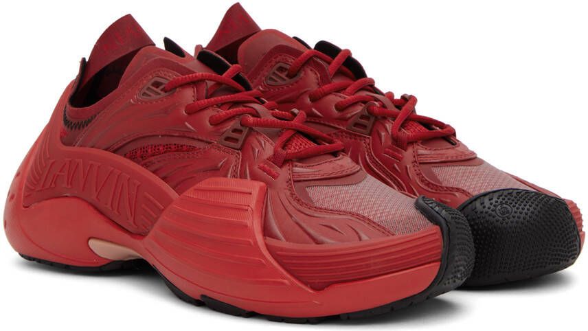 Lanvin Red Flash-X Sneakers