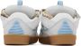 Lanvin SSENSE Exclusive Blue Curb Sneakers - Thumbnail 2