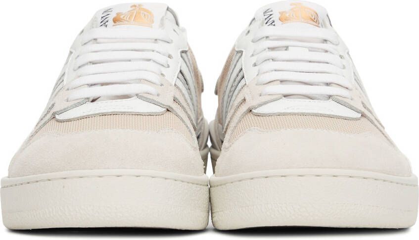 Lanvin Taupe Clay Sneakers