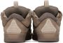 Lanvin Taupe Curb Sneakers - Thumbnail 2