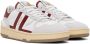 Lanvin White & Red Clay Sneakers - Thumbnail 4