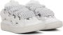Lanvin White Curb Mule Sneakers - Thumbnail 4