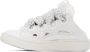 Lanvin White Curb Slip-On Sneakers - Thumbnail 3