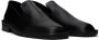 LE17SEPTEMBRE Black Leather Loafers - Thumbnail 4