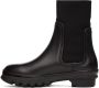 Legres Black Leather Chelsea Boots - Thumbnail 3