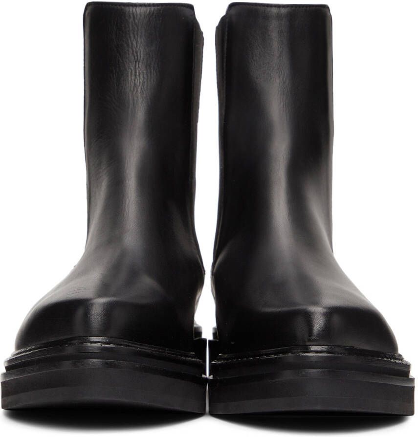 Legres Black New Chelsea Boots