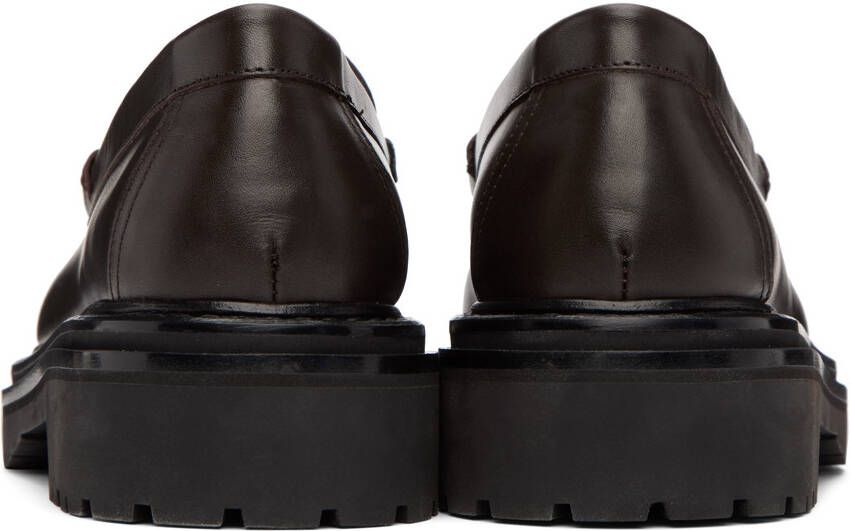 Legres Brown Leather Loafers