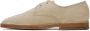 LEMAIRE Beige Flat Laced Derbys - Thumbnail 3