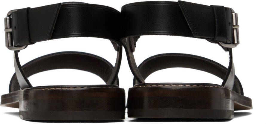 LEMAIRE Black Classic Sandals