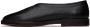LEMAIRE 20mm square-toe piped leather loafers Black - Thumbnail 6