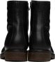 LEMAIRE Black Leather Chelsea Boots - Thumbnail 2