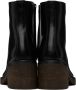 LEMAIRE Black Piped Ankle Boots - Thumbnail 2