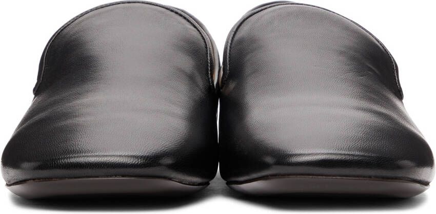 LEMAIRE Black Soft Loafers