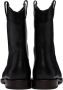 LEMAIRE Black Western Boots - Thumbnail 2