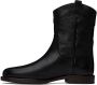 LEMAIRE Black Western Boots - Thumbnail 3