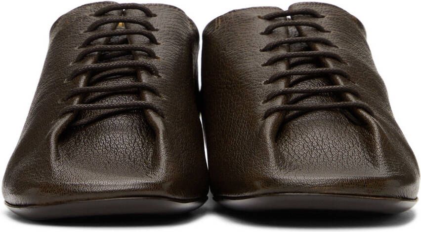 LEMAIRE Brown Flat Derbys