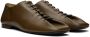 LEMAIRE Brown Flat Derbys - Thumbnail 4