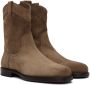 LEMAIRE Brown Western Boots - Thumbnail 4