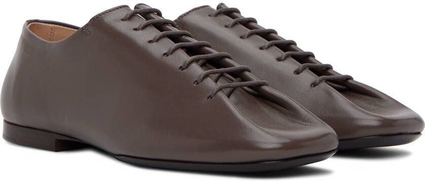 LEMAIRE Gray Flat Derbies