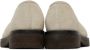 LEMAIRE Off-White Piped Slippers - Thumbnail 2
