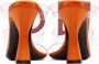 Les Petits Joueurs Orange Hoya Heeled Sandals - Thumbnail 2