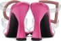 Les Petits Joueurs Pink Hoya Heeled Sandals - Thumbnail 2
