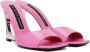 Les Petits Joueurs Pink Lola Heeled Sandals - Thumbnail 4