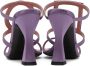 Les Petits Joueurs Purple Hoya Heeled Sandals - Thumbnail 2