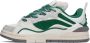 Li-Ning Off-White & Green Wave Pro Sneakers - Thumbnail 3
