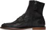 Loewe Black Loafer Boots - Thumbnail 3