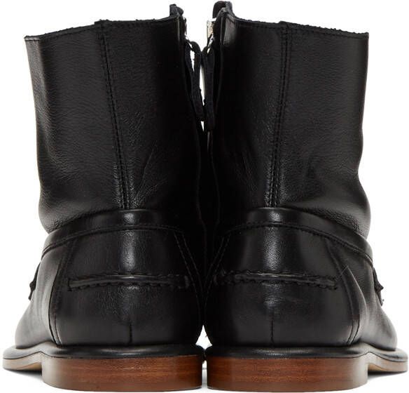 Loewe Black Loafer Boots