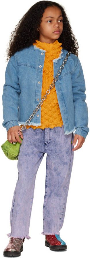 M A Kids Multicolor Glitter Boots