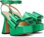 MACH & MACH Green 'Le Cadeau' 140 Platform Heeled Sandals - Thumbnail 4