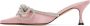 MACH & MACH Pink Double Bow 65 Heels - Thumbnail 3
