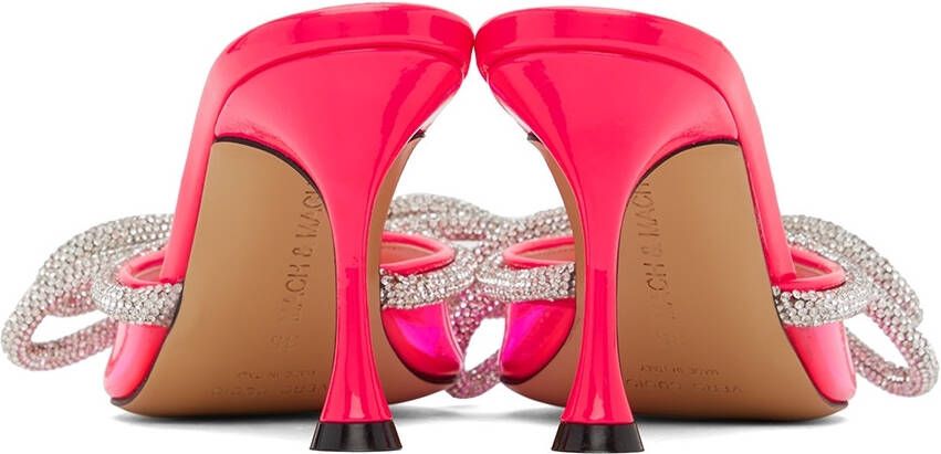 MACH & MACH Pink Double Bow Heels