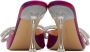 MACH & MACH Purple Double Bow 95 Heels - Thumbnail 2