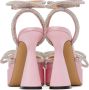 MACH & MACH Pink Double Bow 140 Platform Heels - Thumbnail 2