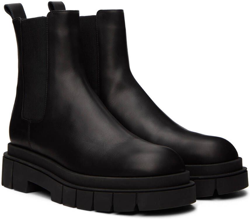 Mackage Black Storm Chelsea Boots
