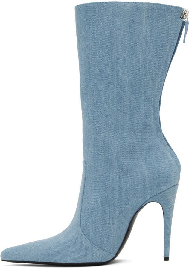 Magda Butrym Blue Sharp Boots