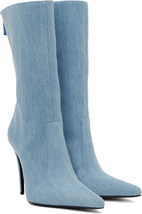 Magda Butrym Blue Sharp Boots