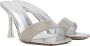 Magda Butrym Silver Crystal Heeled Sandals - Thumbnail 4