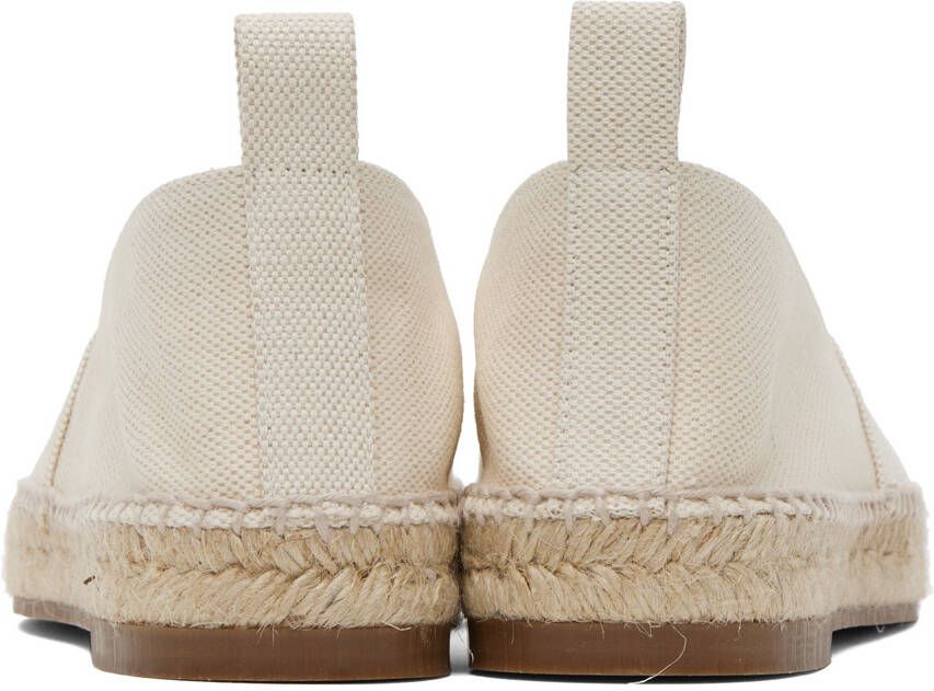 Maison Kitsuné Off-White Olympia Le-Tan Crest Espadrilles