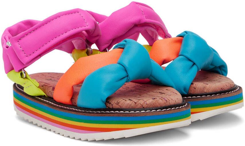 Maison Mangostan Kids Multicolor Higo Sandals