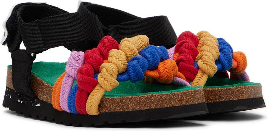 Maison Mangostan Kids Multicolor Satsuma Sandals