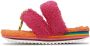 Maison Mangostan Kids Orange & Pink Ciruela Sandals - Thumbnail 3